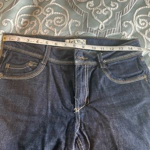 LEI Junior long dark stretch jeans